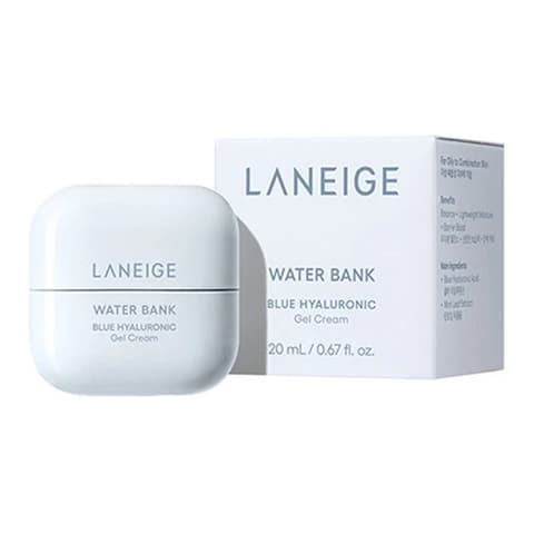 Water Bank Blue Hyaluronic Gel Cream, 20ml, 1pack