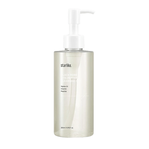 Black Pore Vita Peptide Cleansing Oil, 200ml, 1pack