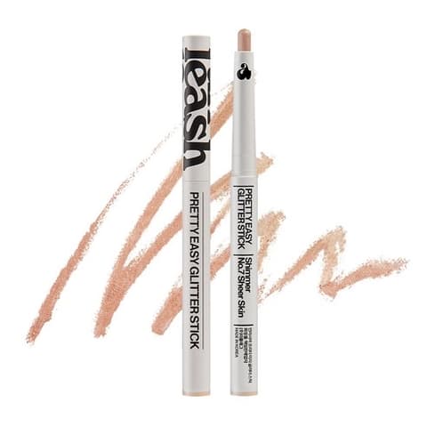Pretty Easy Glitter Stick, 0.7g, NO 7 Sheer Skin, 1pack