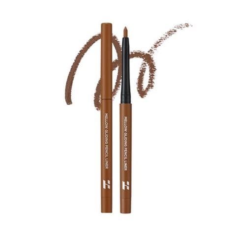 Mellow Gliding Pencil Liner, 0.3g, 03 Caramel Croffle, 1pack