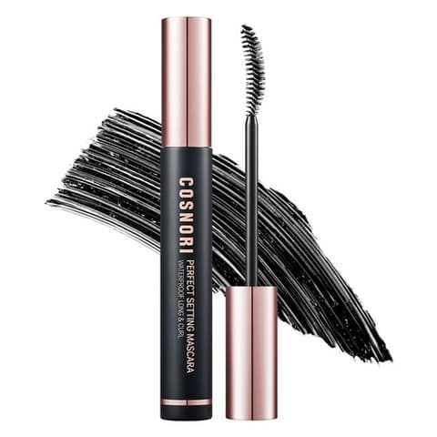 Perfect Setting Waterproof Mascara Long & Curl, 7ml, 01 Black, 1pack