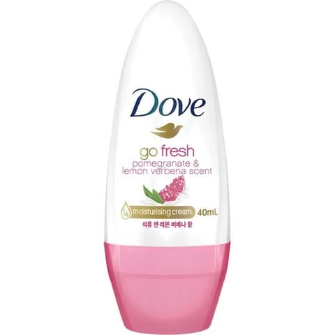 Pomegranate and Lemon Verbena Scent Deodorant Roll-On, 40ml, 1pack