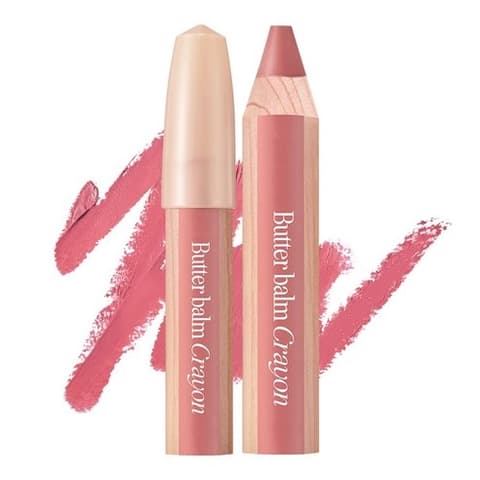 Butter Balm Crayon, 01 Pink Poster, 1pack, 3.9g