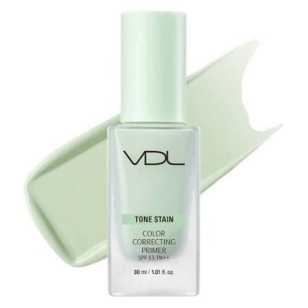 Tone Stain Color Correcting Primer [SPF20/PA++], 30ml, Mint, 1pack