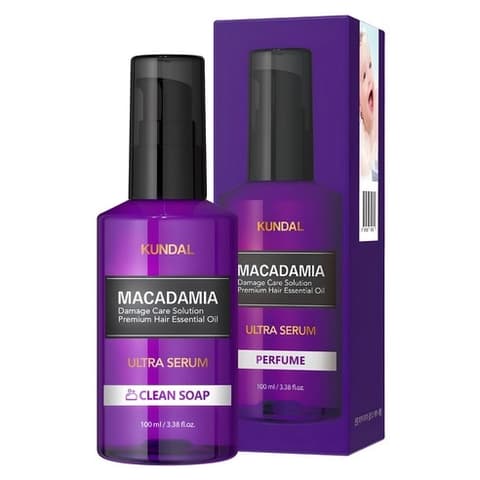 Macadamia Ultra Hair Serum [Clean Soap], 100ml, 1pack