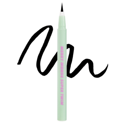 Super Trim Pen Eyeliner, 0.5g, 01 Vivid Black, 1pack