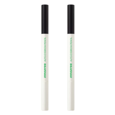 Auto Eyebrow Pencil, 02 Black, 0.3g+0.3g