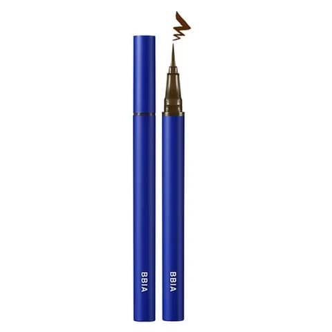 Never Die Brush Eyeliner, 0.4g, 02 Matte Brown, 1pack