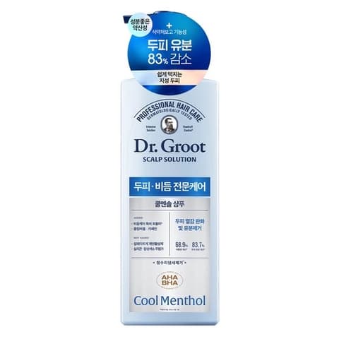 Scalp Solution Cool Menthol Shampoo, 700ml, 1pack