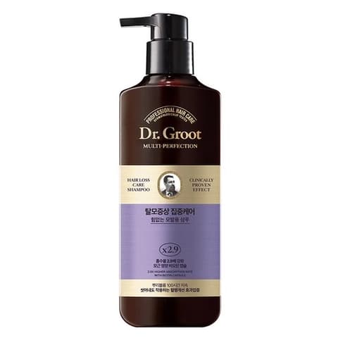 Dr.Groot Intensive Care for Hair Loss Symptoms Multi Perfection Shampoo for Weak Hair, 400ml