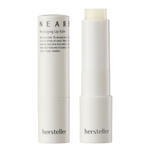 Near By Recharging Lip Balm [Plain], 3.8g, 1pack