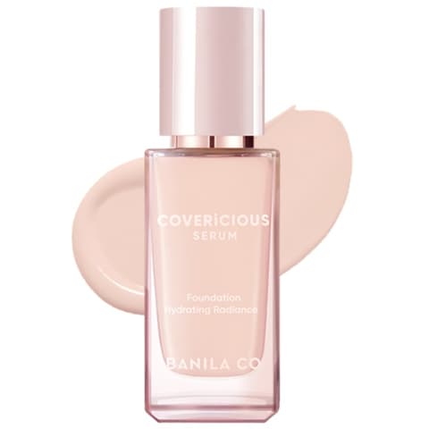 Coverlicious Serum Foundation [SPF38/PA++], Rose, 1pack, 30ml