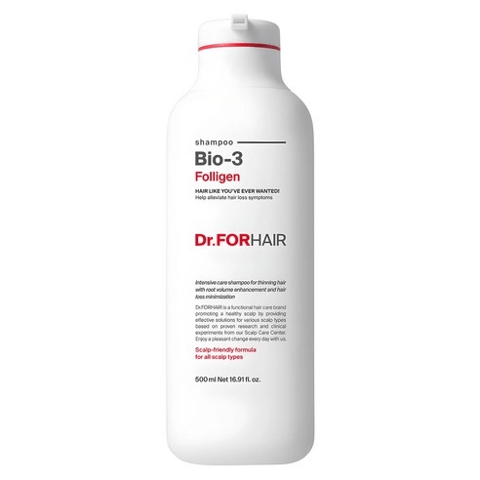 Dr.FORHAIR Folligen Bio-3 Shampoo, 500ml