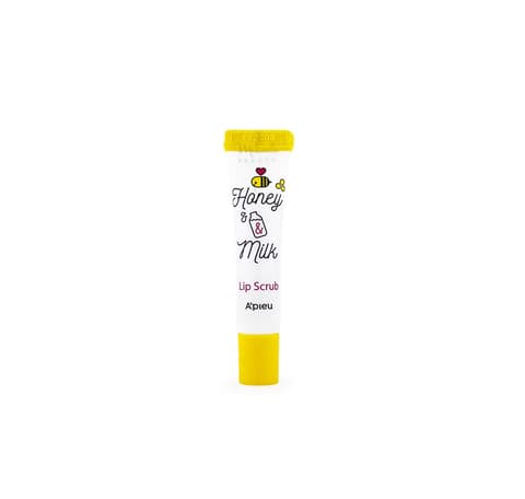 Honey & Milk Lip Scrub, 8ml*3, 1pack