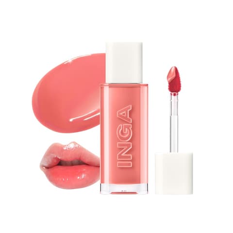 Water Glow Lip Tint, 4.5g, Rich Salmon, 1pack