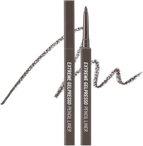 Extreme Gelpresso Pencil Liner, 0.35g, 04 Gray Brown, 1pack