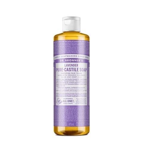 DR. BRONNER'S Lavender Pure Castile Soap, 475ml, 1pack