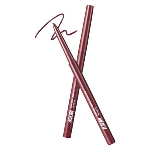 The First Slim Gel Eyeliner, GS5 Burgundy Beryl, 1pack, 0.05g