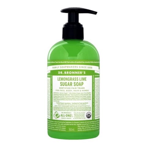 Sugar Soap [Lemongrass Lime], 360ml, 1pack