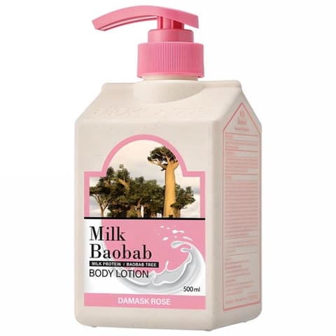 Original Body Lotion [Damask Rose], 500ml, 1pack