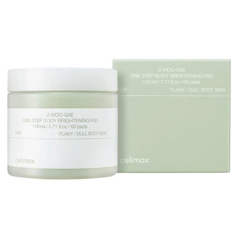 Ji Woo Gae One Step Body Brightening Pad, 60ea, 1pack