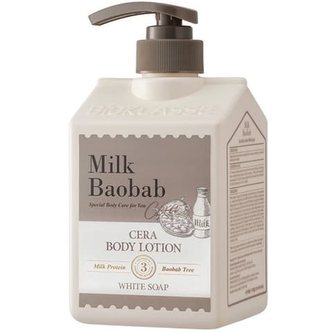 Cera Body Lotion [White Soap], 600ml, 1pack