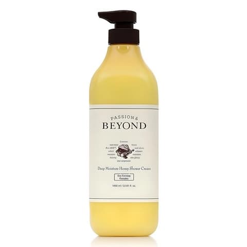 Deep Moisture Honey Shower Cream, 1,000ml, 1pack