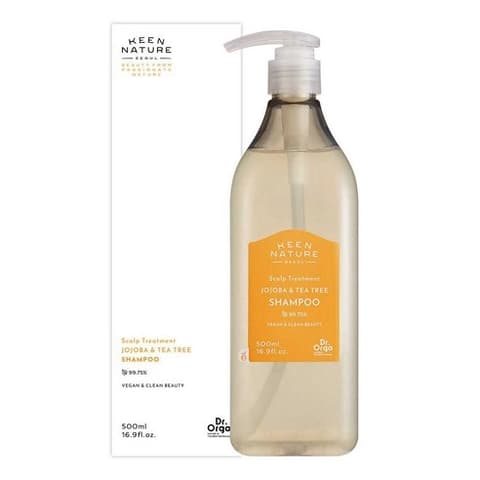 Scalp Treatment Jojoba & Tea Tree Vegan Shampoo, 500ml, 1pack