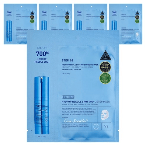 Hydrop Reedle Shot 700hL 2-Step Mask, 5ea, 1pack