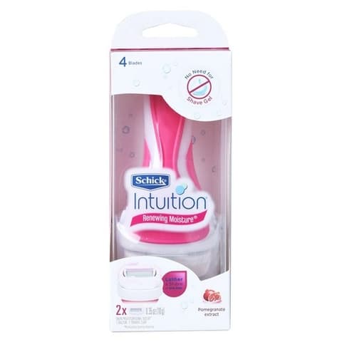 Intuition Pomegranate Extract Renewing Moisture Razor, 1ea, 1pack