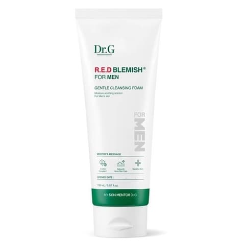 Red Blemish For Men Gentle Cleansing Foam, 150ml, 1pack