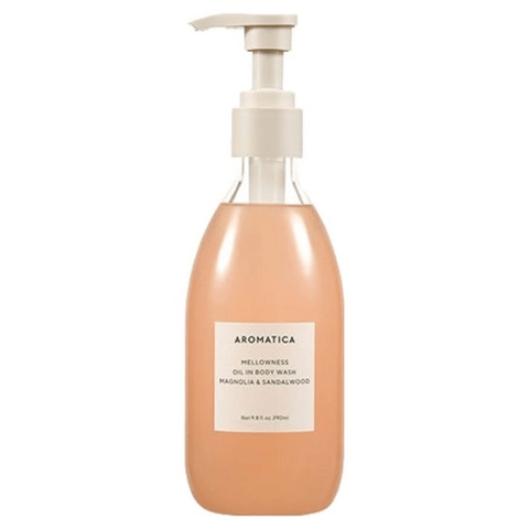 Mellowness Oil in Body Wash [Magnolia & Sandalwood], 290ml, 1pack