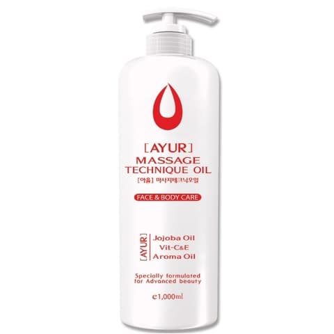Massage Technique Oil, 1000ml, 1pack