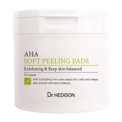 AHA Soft Peeling Pads, 70ea, 1pack
