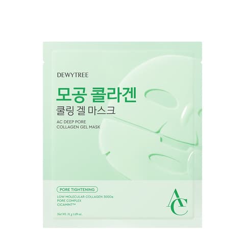 AC Deep Pore Collagen Gel Mask, 4ea, 1pack