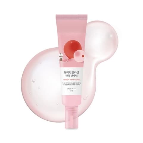 Round Lab Camellia Deep Collagen Firming Sun Serum, 50ml