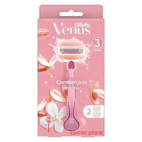 Venus ComfortGlide White Tea Women's Razor, 1ea, 1pack