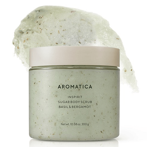 Sugar Body Scrub Basil & Bergamot, 300g, 1pack