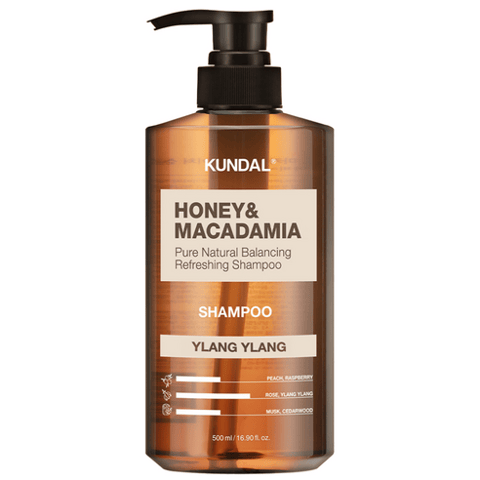 Honey & Macadamia Nature Shampoo [Ylang Ylang], 500ml, 1pack