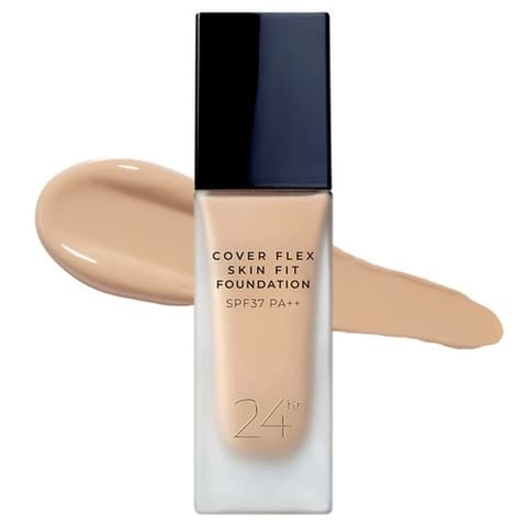 Cover Flex Skin Fit Foundation [SPF37/PA++], 30ml, 23 Natural Beige, 1pack