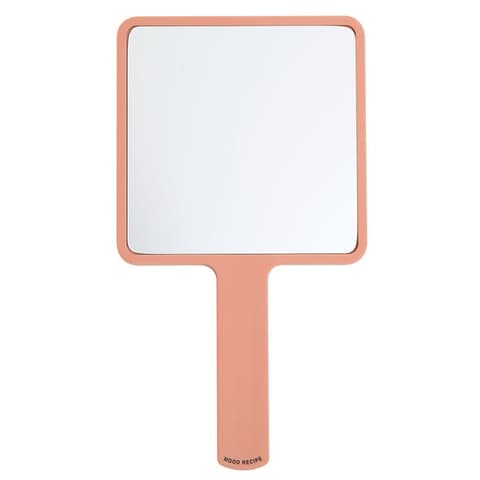 Mood Recipe Square Hand Mirror, 1ea, Rose Beige, 1pack