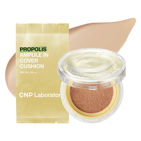 Propolis Ampoule In Cover Cushion [SPF50+/PA+++], 15g, 23 Natural Beige, 1pack