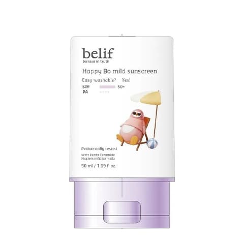 Happy Bo Mild Sunscreen [SPF50/PA++++], 50ml, 1pack