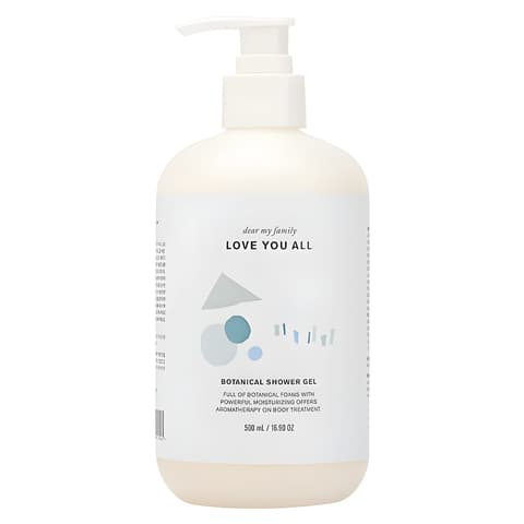 Botanical Shower Gel, 500ml, 1pack