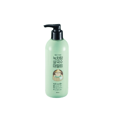 Body Scrub Peeling Gel Green Tea, 500ml, 1pack