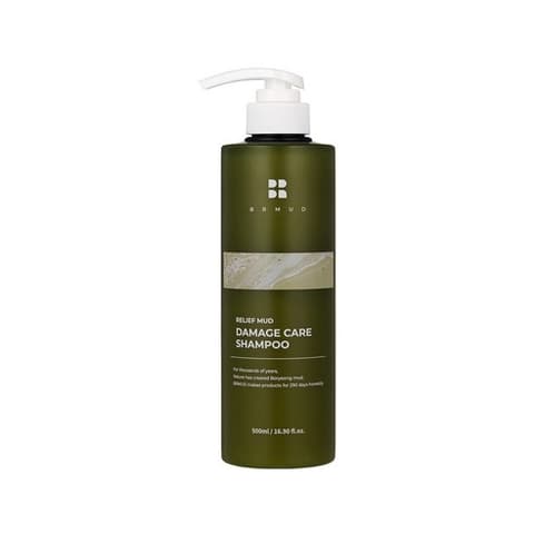 Relief Mud Damage Care Shampoo, 500ml