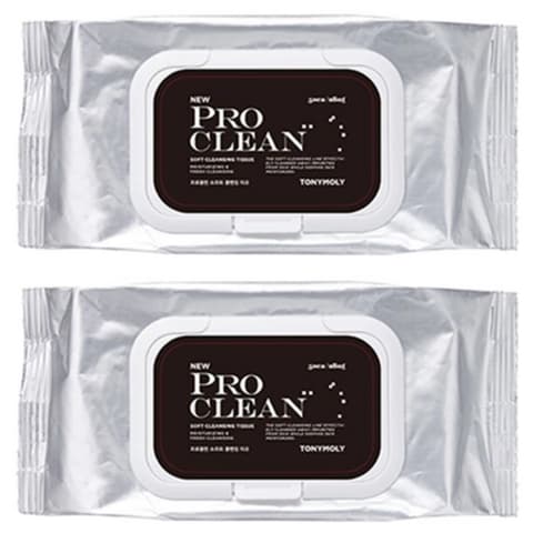 Pro Clean Soft Cleansing Tissue, 50ea+50ea