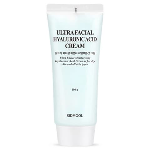 Ultra Facial Moisturizing Low Molecular Hyaluronic Acid Cream, 100g, 1pack