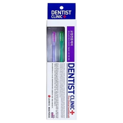 Dentist Clinic Orthodontic Toothbrush, 2ea