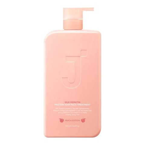 Silk Keratin Protein Hair Pack Treatment Peach Edition, 1000ml
